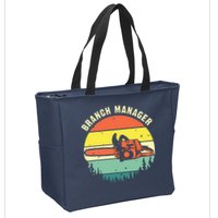 Cool Lumberjack Art Arborist Logger Branch Manager Zip Tote Bag