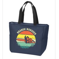 Cool Lumberjack Art Arborist Logger Branch Manager Zip Tote Bag