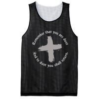 Catholic Lent Ash Wednesday Remember That You Are Dust Lent Mesh Reversible Basketball Jersey Tank