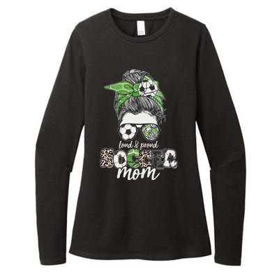 Cute Loud And Proud Soccer Mom Womens CVC Long Sleeve Shirt