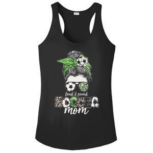 Cute Loud And Proud Soccer Mom Ladies PosiCharge Competitor Racerback Tank