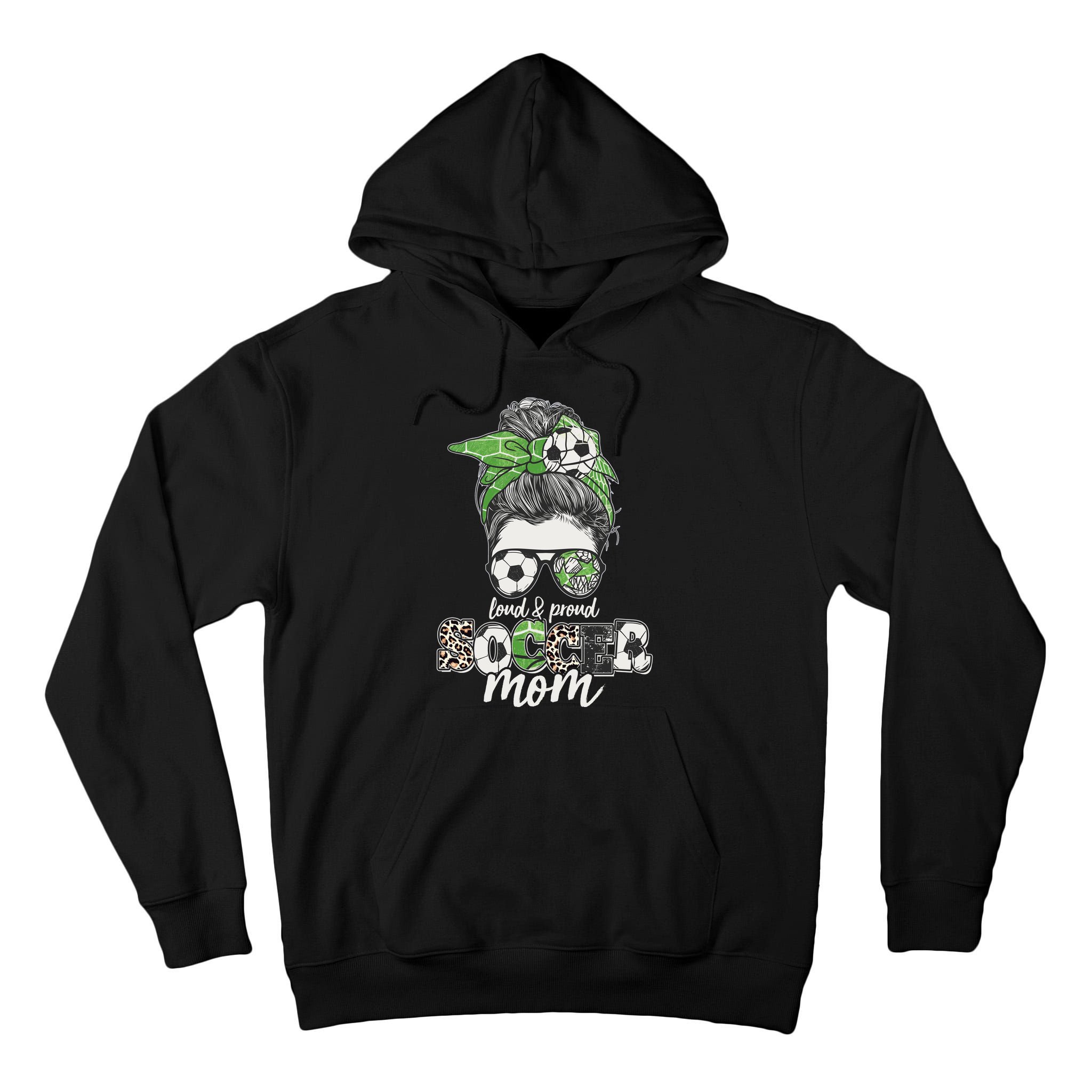 Cute Loud And Proud Soccer Mom Tall Hoodie