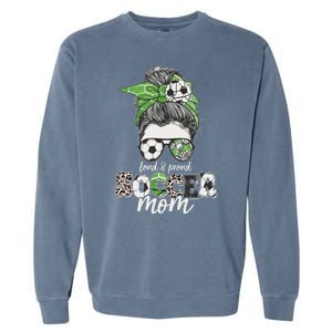 Cute Loud And Proud Soccer Mom Garment-Dyed Sweatshirt