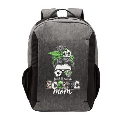 Cute Loud And Proud Soccer Mom Vector Backpack