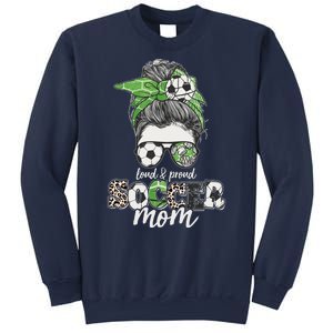 Cute Loud And Proud Soccer Mom Sweatshirt