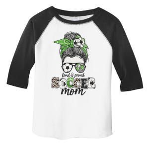 Cute Loud And Proud Soccer Mom Toddler Fine Jersey T-Shirt