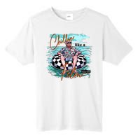 Chillin Like A Felon Funny Trump Summer 2024 Tall Fusion ChromaSoft Performance T-Shirt