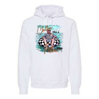 Chillin Like A Felon Funny Trump Summer 2024 Premium Hoodie