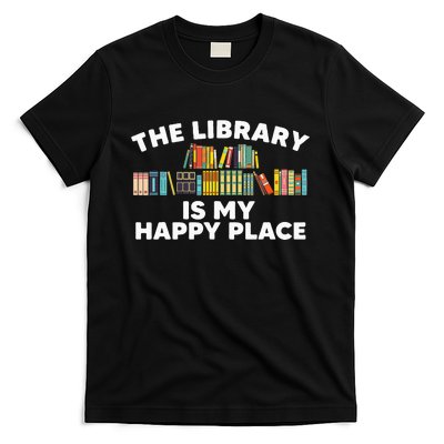 Cool Library Art For Wo Bookworm Librarian Book Lover T-Shirt