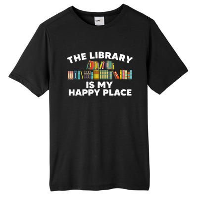 Cool Library Art For Wo Bookworm Librarian Book Lover Tall Fusion ChromaSoft Performance T-Shirt