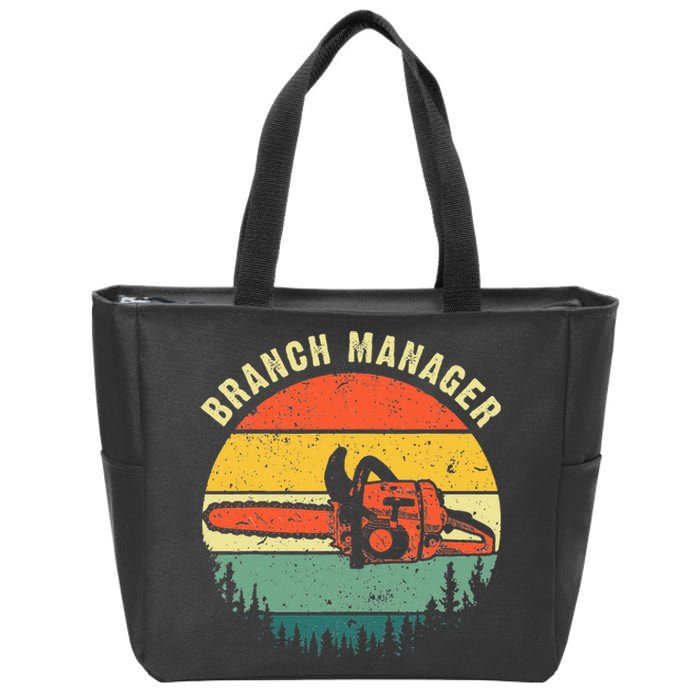 Cool Lumberjack Art Women Arborist Logger Branch Manager Zip Tote Bag