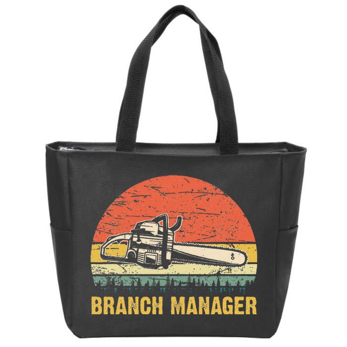 Cool Lumberjack Art Women Arborist Logger Branch Manager Zip Tote Bag