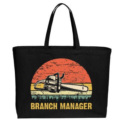 Cool Lumberjack Art Women Arborist Logger Branch Manager Cotton Canvas Jumbo Tote