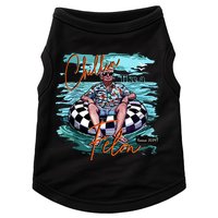 Chillin Like A Felon Trump For President 2024 Retro Summer Doggie Tank