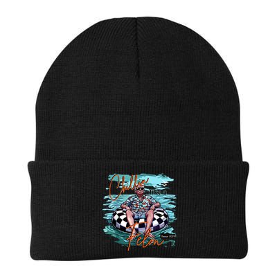 Chillin Like A Felon Trump For President 2024 Retro Summer Beanie
