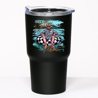 Chillin Like A Felon Trump For President 2024 Retro Summer Tumbler