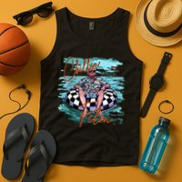 Chillin Like A Felon Trump For President 2024 Retro Summer Tank Top