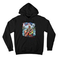 Chillin Like A Felon Trump For President 2024 Retro Summer Hoodie