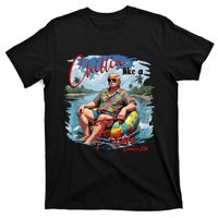 Chillin Like A Felon Trump For President 2024 Retro Summer T-Shirt