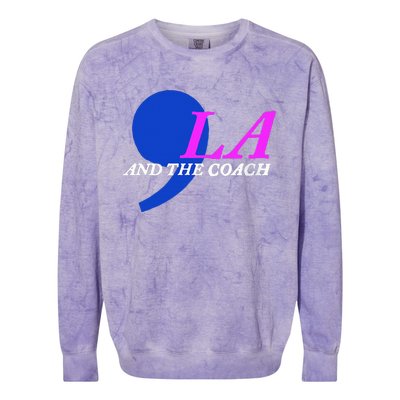 Comma La And The Coach Commala & The Coach Comma La Coach Colorblast Crewneck Sweatshirt