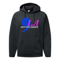 Comma La And The Coach Commala & The Coach Comma La Coach Performance Fleece Hoodie