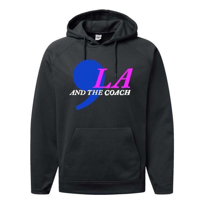 Comma La And The Coach Commala & The Coach Comma La Coach Performance Fleece Hoodie