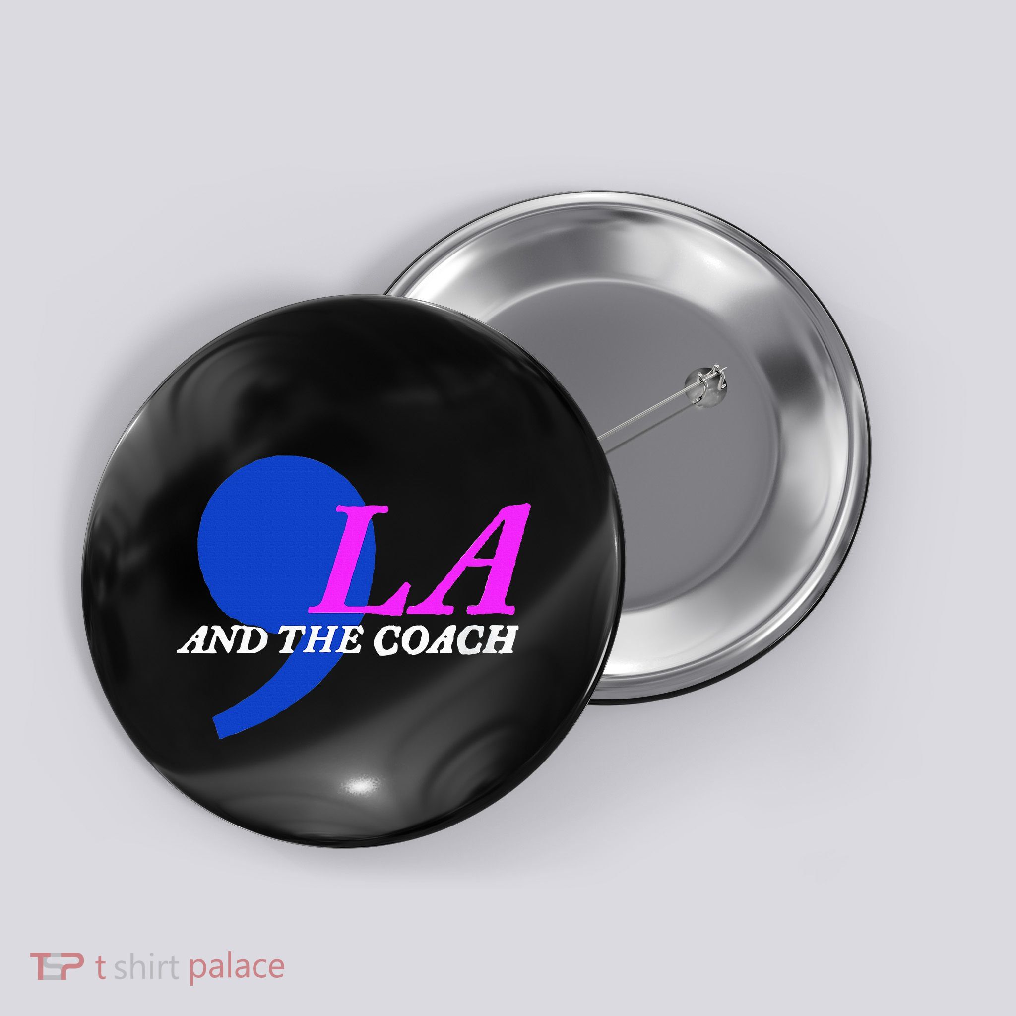 Comma La And The Coach Commala & The Coach Comma La Coach Button