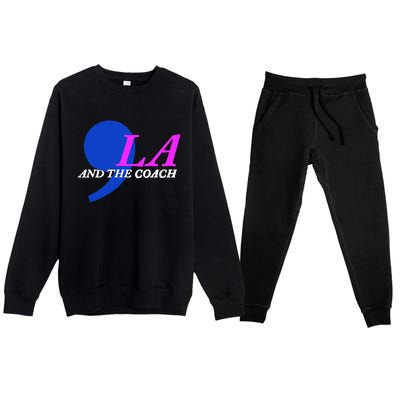 Comma La And The Coach Commala & The Coach Comma La Coach Premium Crewneck Sweatsuit Set