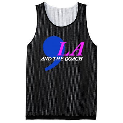 Comma La And The Coach Commala & The Coach Comma La Coach Mesh Reversible Basketball Jersey Tank