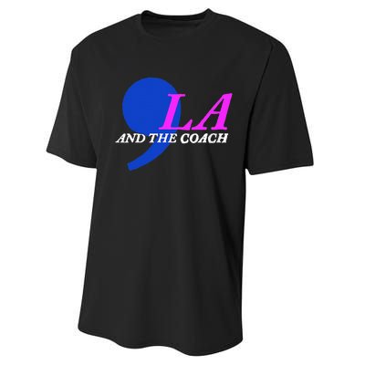 Comma La And The Coach Commala & The Coach Comma La Coach Performance Sprint T-Shirt