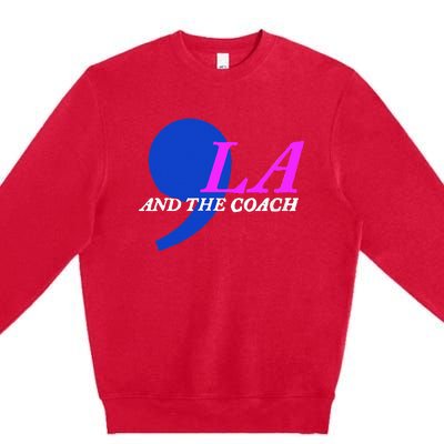 Comma La And The Coach Commala & The Coach Comma La Coach Premium Crewneck Sweatshirt