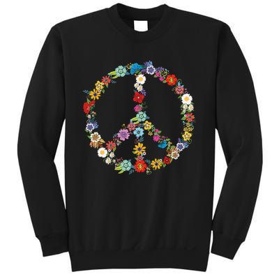 Cute Love and Peace Flower Hippie Lover Beautiful Sweatshirt