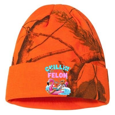 Chillin Like A Felon Summer Retro Pool Kati Licensed 12" Camo Beanie