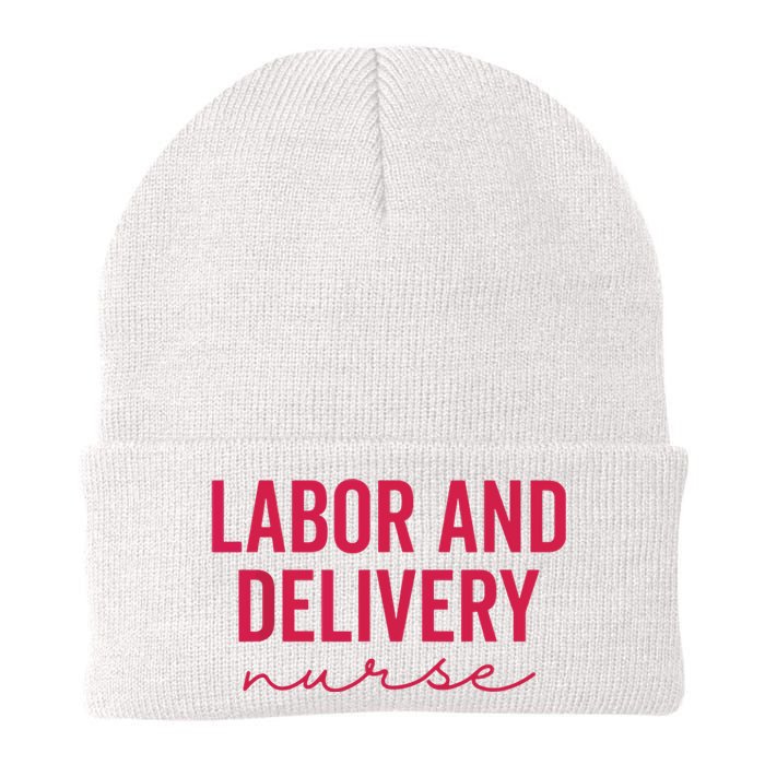 Cute Labor And Delivery Nurse Appreciation Nursing LD Nurse Knit Cap Winter Beanie