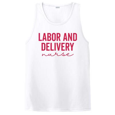 Cute Labor And Delivery Nurse Appreciation Nursing LD Nurse PosiCharge Competitor Tank