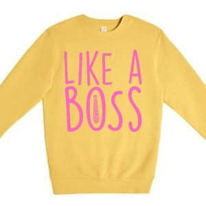 Cute Like A Boss Premium Crewneck Sweatshirt