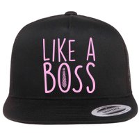 Cute Like A Boss Flatbill Hat