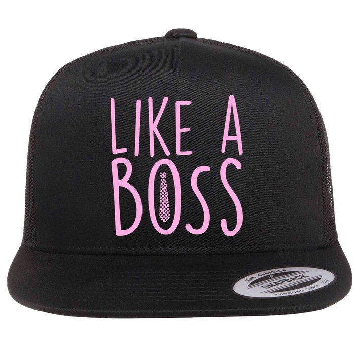 Cute Like A Boss Flatbill Hat