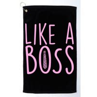 Cute Like A Boss Golf Towel
