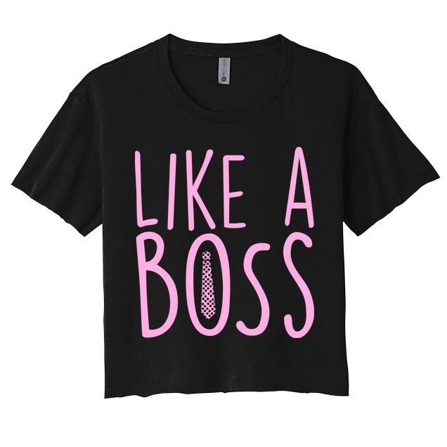 Cute Like A Boss Crop Top
