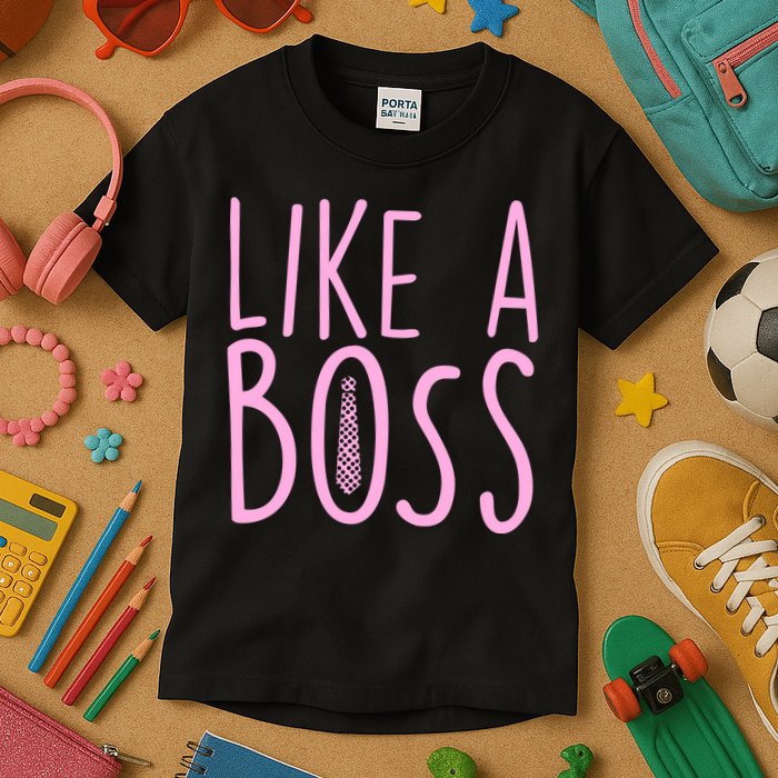 Cute Like A Boss Kids T-Shirt