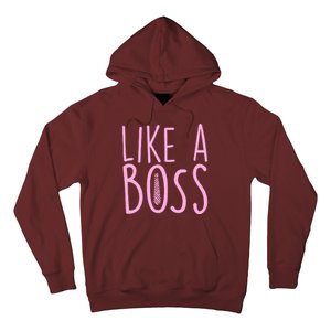 Cute Like A Boss Hoodie