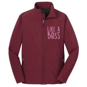 Cute Like A Boss Core Soft Shell Jacket