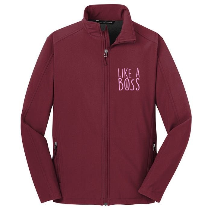 Cute Like A Boss Core Soft Shell Jacket