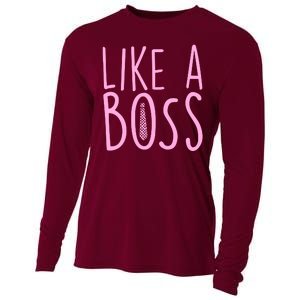 Cute Like A Boss Cooling Performance Long Sleeve Crew