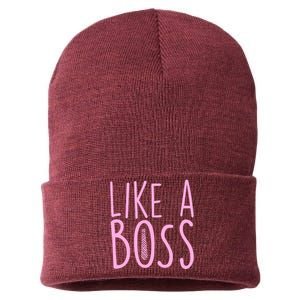 Cute Like A Boss Sustainable Knit Beanie