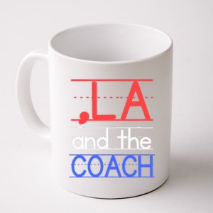 Comma La And The Coach Harris Walz 2024 Educators Coffee Mug