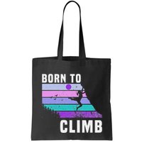 Climb Like A Girl Retro Sunset Rocks Born To Climb Bag