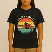 Cool Lumberjack Art Arborist Logger Branch Manager T-Shirt