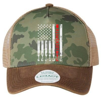 Cool Locksmith Art American Flag Lock Picker Legacy Tie Dye Trucker Hat